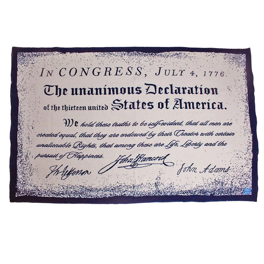 Declaration of Independence Throw - Monticello Shop