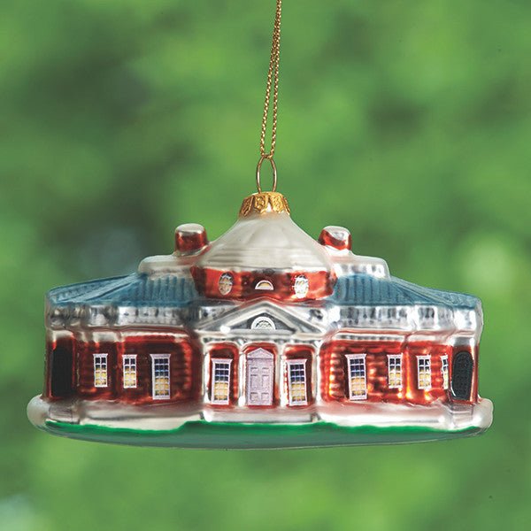 Monticello Blown Glass Ornament - Monticello Shop